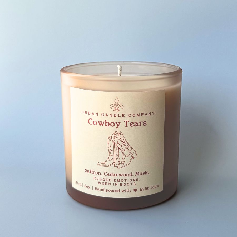 Cowboy Tears Candle