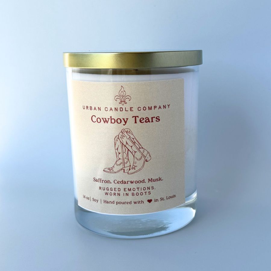 Cowboy Tears Candle