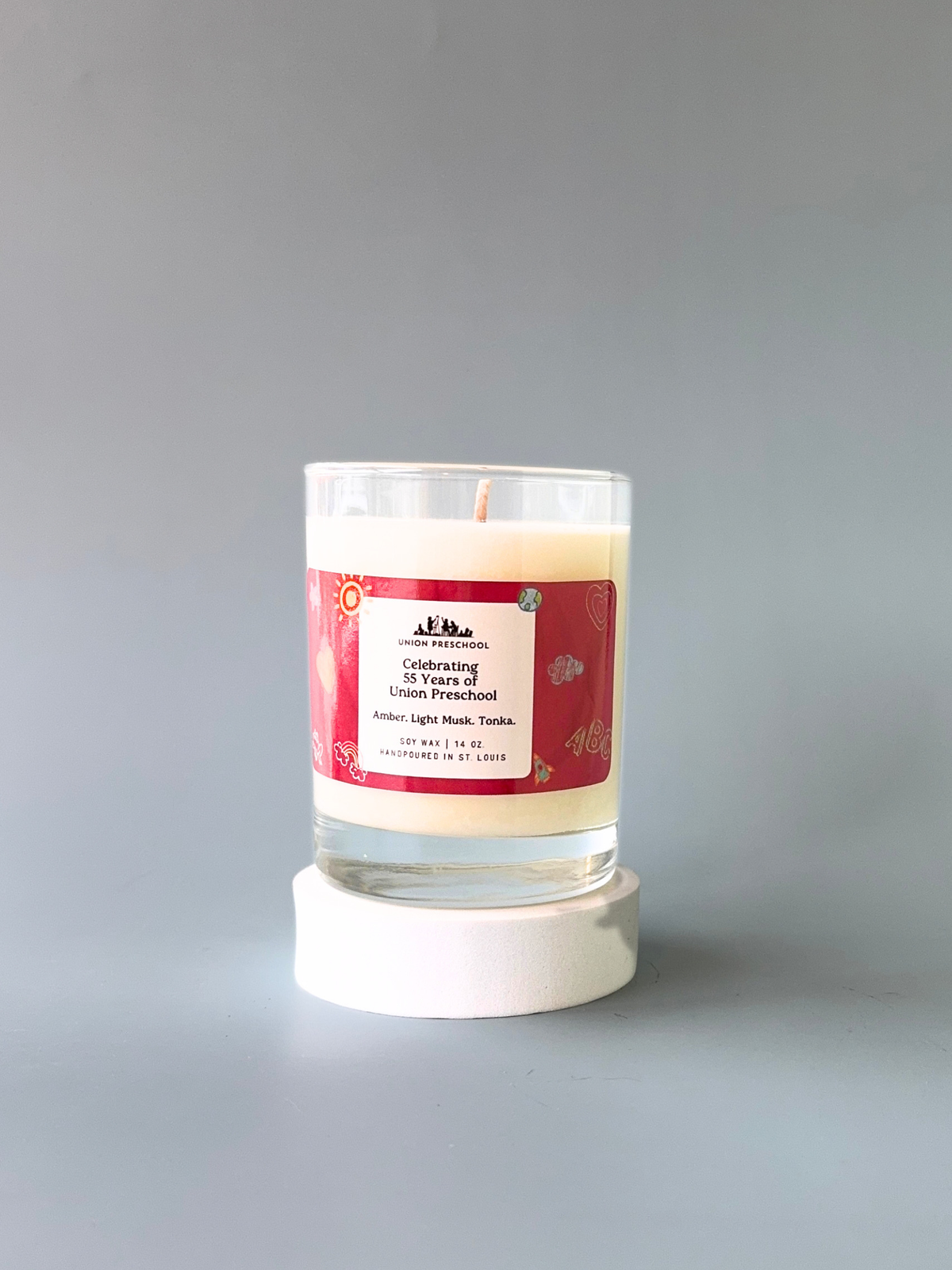 55th Anniversary Candle