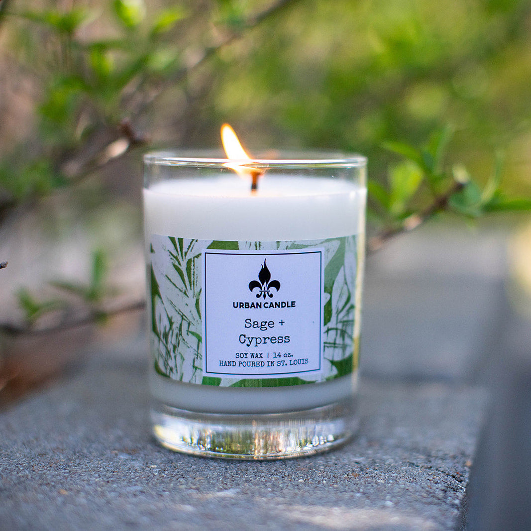 Sage & Cypress Candle